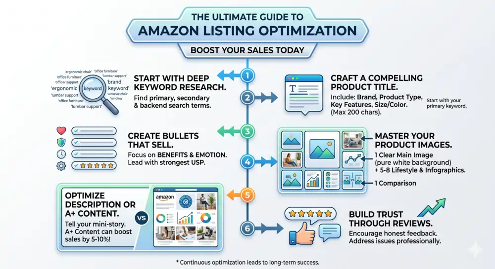 Ultimate Guide to Amazon Listing Optimization: Boost Your Sales Today
